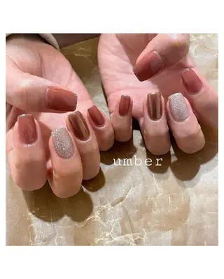 ネイル umber 三茶1分のネイルデザイン
