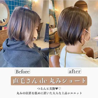 ショート カラー 森 早希絵のヘアスタイル