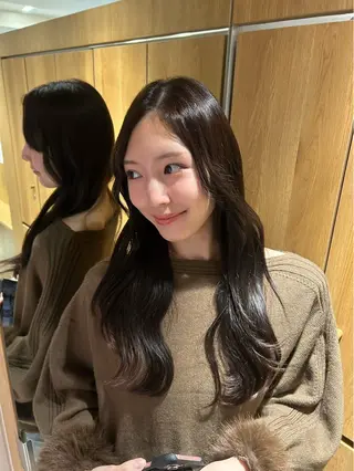 ロング カラー カラーモデル募集✨ 原宿/表参道　ひなたのヘアスタイル