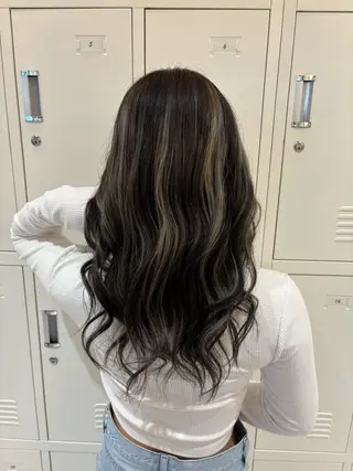 ロング カラー カーリーパーマ/ パーマ/SAKURAのヘアスタイル