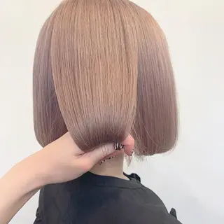 ショート カラー ヘアアレンジ 🎀暖色カラー🎀 ♡yurika♡のヘアスタイル