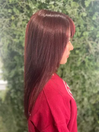 ロング 松澤 勇輝のヘアスタイル