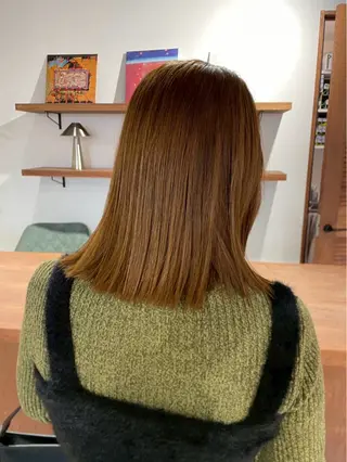 ミディアム カラー her所属・kaito /都立大学herのヘアスタイル