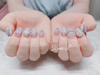 カラー ネイル 芦辺 香奈のネイルデザイン