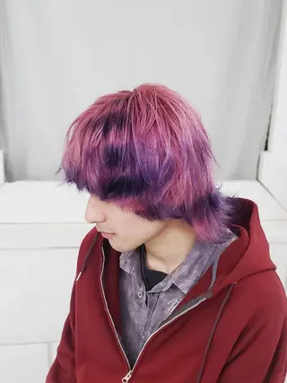 ショート カラー メンズ HAIR×design ARUE所属・OTA  SENAのヘアスタイル