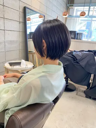 ショート 松本 瑠菜のヘアスタイル