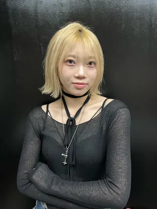 ショート 💫ハイトーンボブ/ HARU💫のヘアスタイル