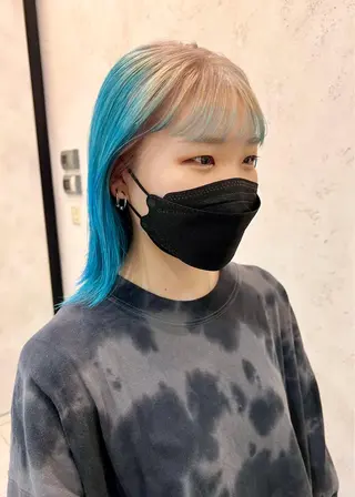 ミディアム カラー 【海外風カラー】 ⭐︎DEAN名駅店☆のヘアスタイル