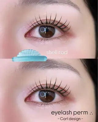 マツエク・マツパ mila ⏾ conのマツエク・マツパデザイン