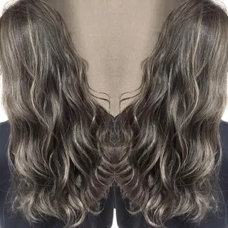 ロング カラー 井上 一平のヘアスタイル