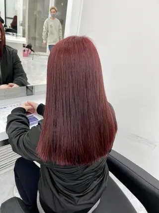 カラー 大人っぽ韓国ヘア🤍 yuma🐈‍⬛のヘアスタイル