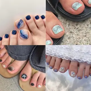 ネイル AMRITA omotesando所属・艶ｶﾗｰ･:*個性派 ﾈｲﾙ🦋mire-のネイルデザイン