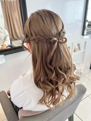 ヘアアレンジ 大人可愛いヘアメイク 💋🧚‍♀️しずかのヘアスタイル