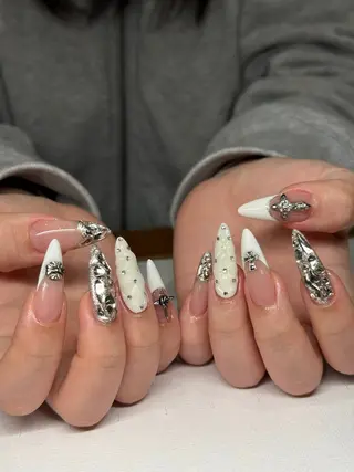 ネイル Momo チップ長さ出し専門店のネイルデザイン