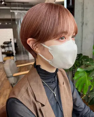 ショート カラー メイクス表参道所属・ショート/ボブ 矢野湧也のヘアスタイル