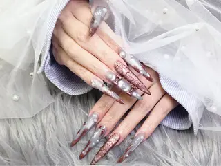 ネイル lucky nail 歌舞伎町のネイルデザイン