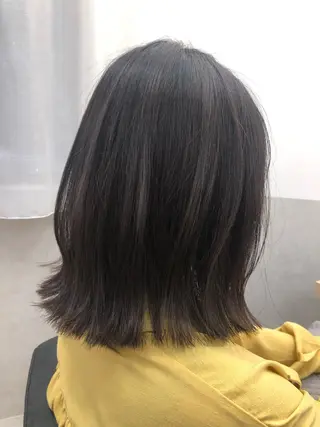 ミディアム カラー 西野 美空🍊のヘアスタイル