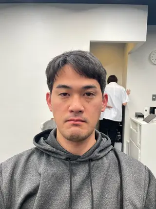 ショート メンズ JUNES man バーバー三軒茶屋所属・MEN'S 限定 / 杉田 星成のヘアスタイル