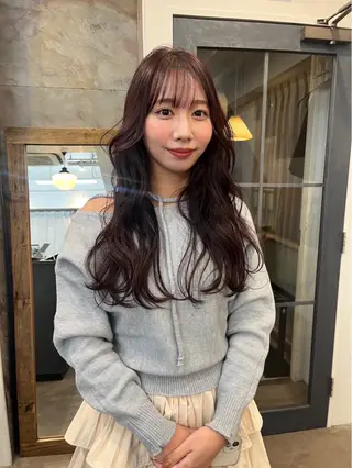 ロング benji 登戸所属・竹内 菜々子のヘアスタイル