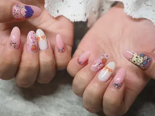 ネイル glaNje 福光のネイルデザイン