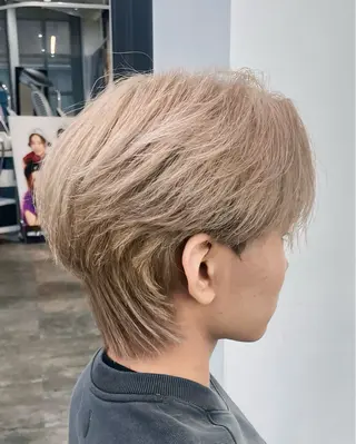 ショート カラー メンズ メンズカラー、カット /KANTAのヘアスタイル