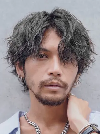 パーマ メンズ fifth　石垣 海音のヘアスタイル