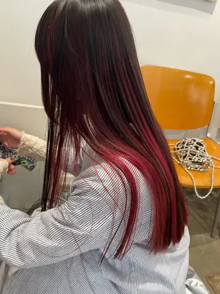 ロング カラー Terve.野崎 真里奈のヘアスタイル