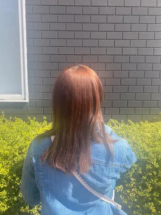 ロング カラー ‎🤍韓国ボブ/ 縮毛矯正🪽‪ひかりのヘアスタイル