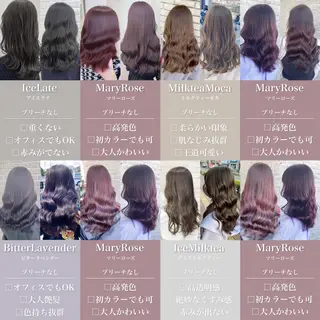 セミロング カラー 艶髪レイヤーの王 復活の大澤竜馬のヘアスタイル