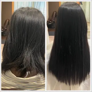 ミディアム エクステブリーチ矯正 griFFicaのヘアスタイル