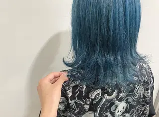 ミディアム カラー ヘアアレンジ たかいわ みきのヘアスタイル