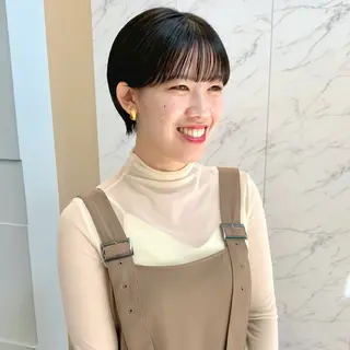 ショート aoi /パーマ /まるみショートのヘアスタイル