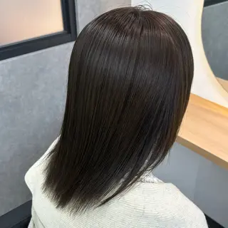 ミディアム カラー ネヅ カオルのヘアスタイル