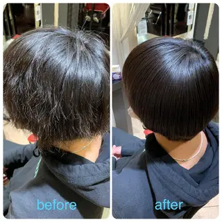 ショート 髪質改善美容師 鈴木のヘアスタイル