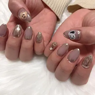 ネイル 西岡 杏のネイルデザイン