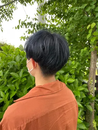 カラー メンズ 小島 咲音/艶カラー /酸性ストレートのヘアスタイル