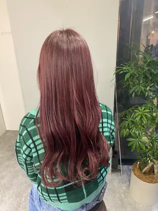 ロング カラー ヘアアレンジ ボブ /ニュアンス/ satomi🧸💖のヘアスタイル