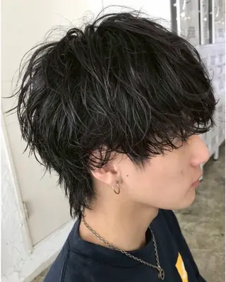 ショート パーマ メンズ fifth栄所属・メンズパーマ 名古屋/水谷颯のヘアスタイル