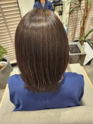 ミディアム カラー 💜艶髪カラー💜 🎶富川美希🎶のヘアスタイル