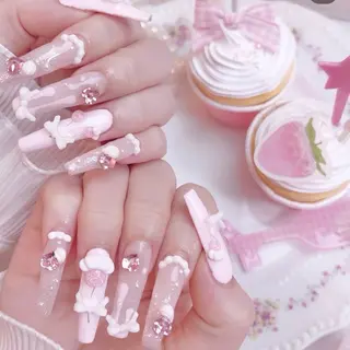ネイル Lee Nails チップ長さだし専門店のネイルデザイン