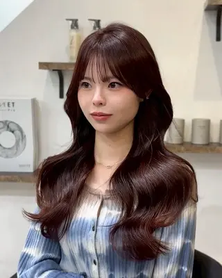 ロング レイヤー/顔周り/ ひろとのヘアスタイル