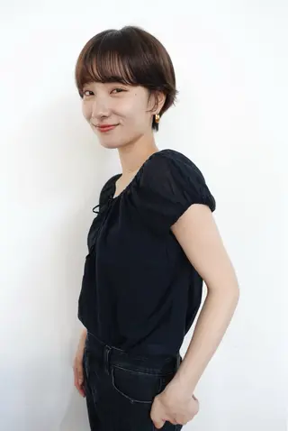 ショート カラー 暖色/パーマ 🌼クニトウメイのヘアスタイル