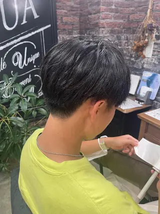 メンズ かめい りなのヘアスタイル