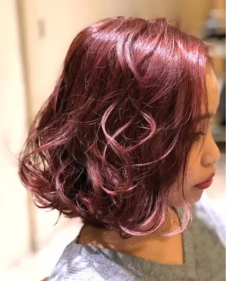 ショート ele naのヘアスタイル