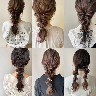 ヘアアレンジ 沢田 瞳のヘアスタイル