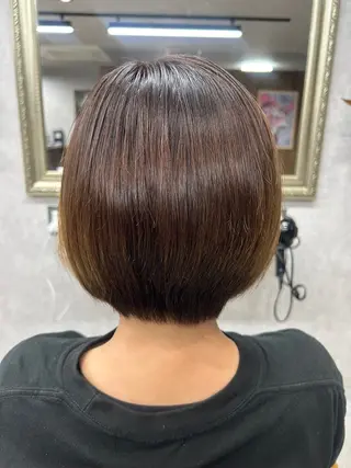 ショート カラー 髪質改善サロン Lien深井店のヘアスタイル