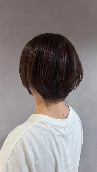 ショート 鈴木 雅捺のヘアスタイル