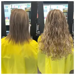 ロング カラー ヘアアレンジ 韓国カラー/エクステ carryのヘアスタイル