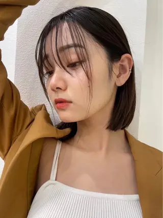 ショート 🛑柔らか透明感 カラー🛑大谷のヘアスタイル