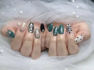 ネイル 【Eclat エクラ】nail&beauty所属・Eclat〔エクラ〕 MOEKA𝜗𝜚*のネイルデザイン
